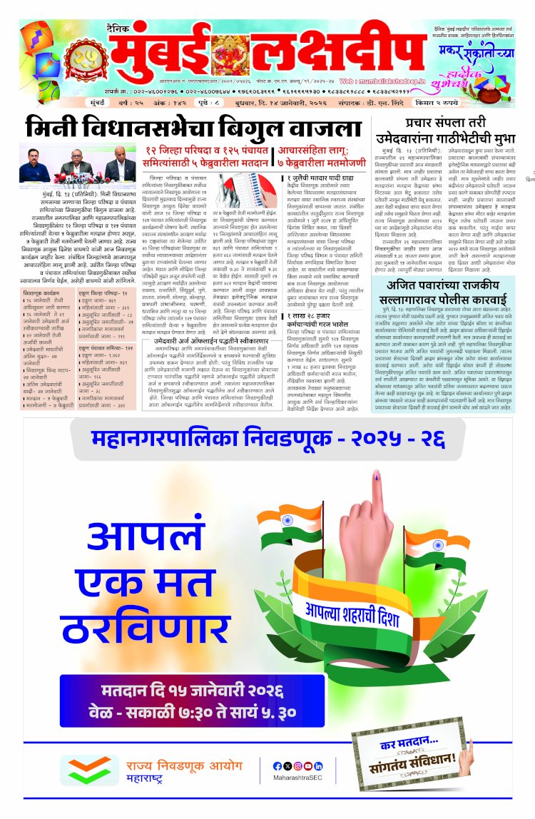 Mumbai Lakshadeep 14-1-2026