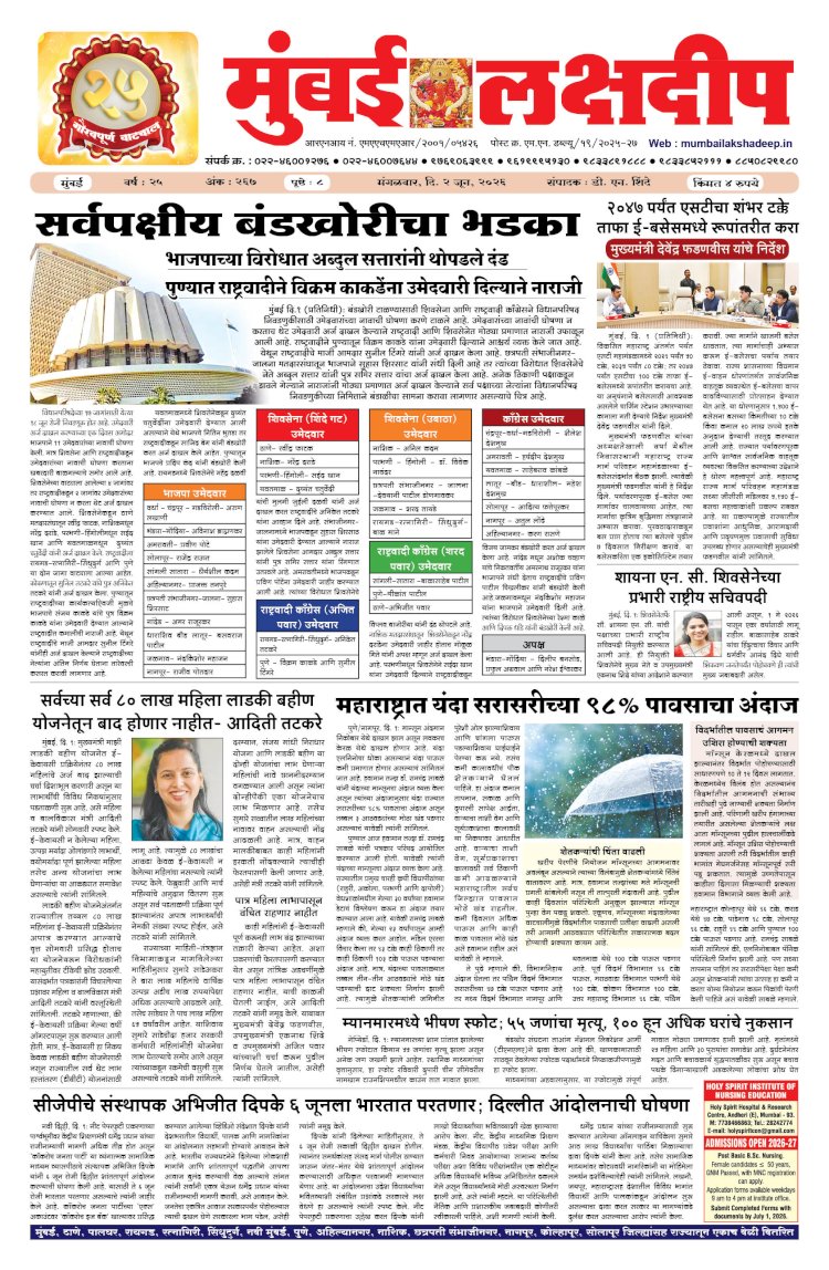 Mumbai Lakshadeep 2-6-2026
